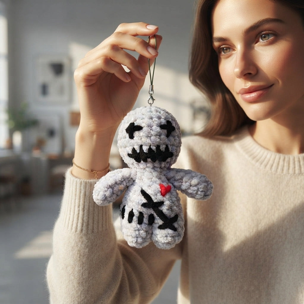Delightful Keychain Mini | Amigurumi Keychain PDF — Design 5