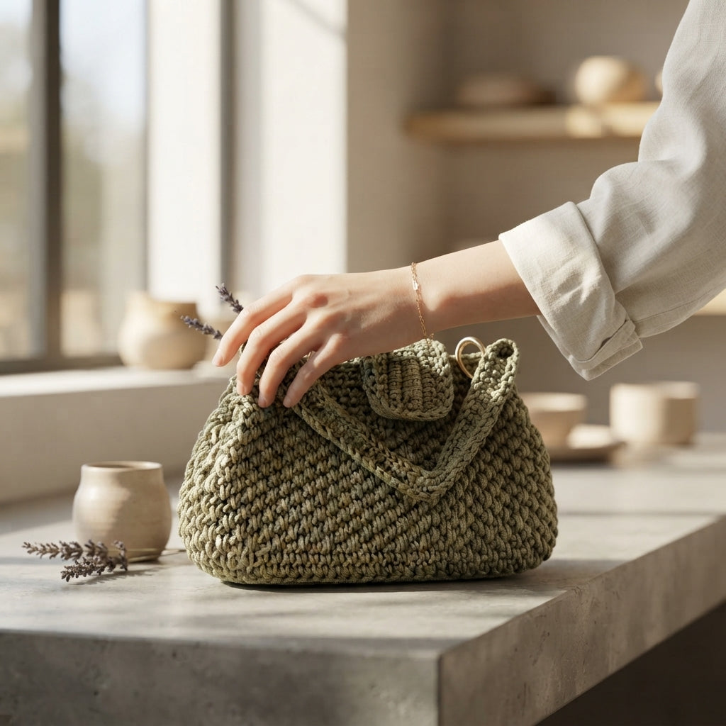 Hand Shoulder Shoulder Bag | Crochet Pattern PDF