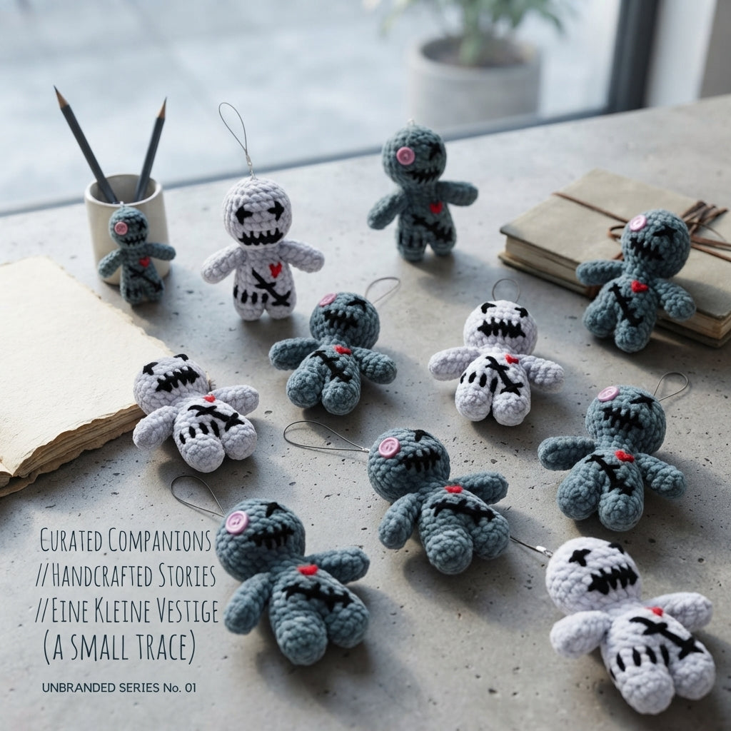 Delightful Keychain Mini | Amigurumi Keychain PDF — Design 5