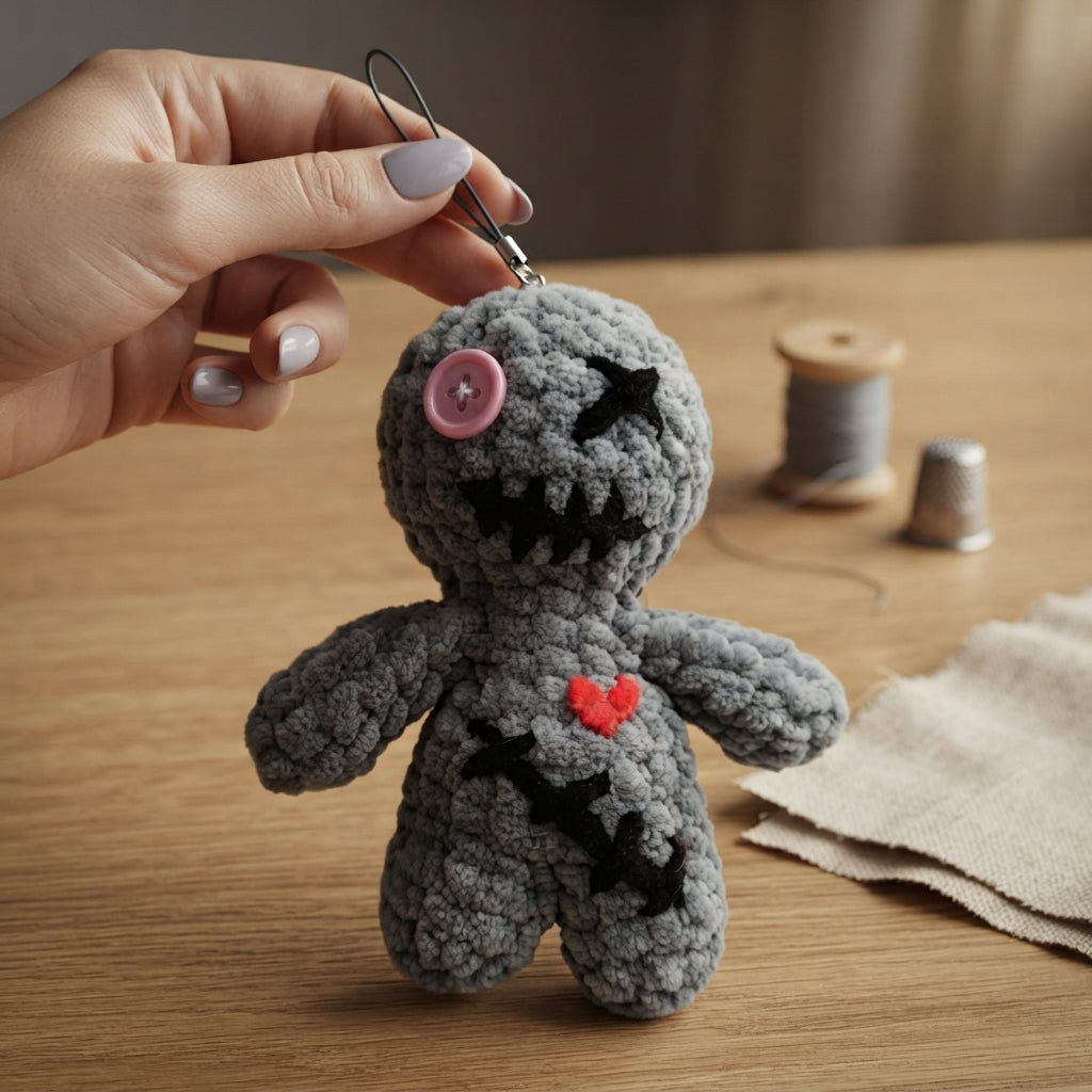 Delightful Keychain Mini | Amigurumi Keychain PDF — Design 5