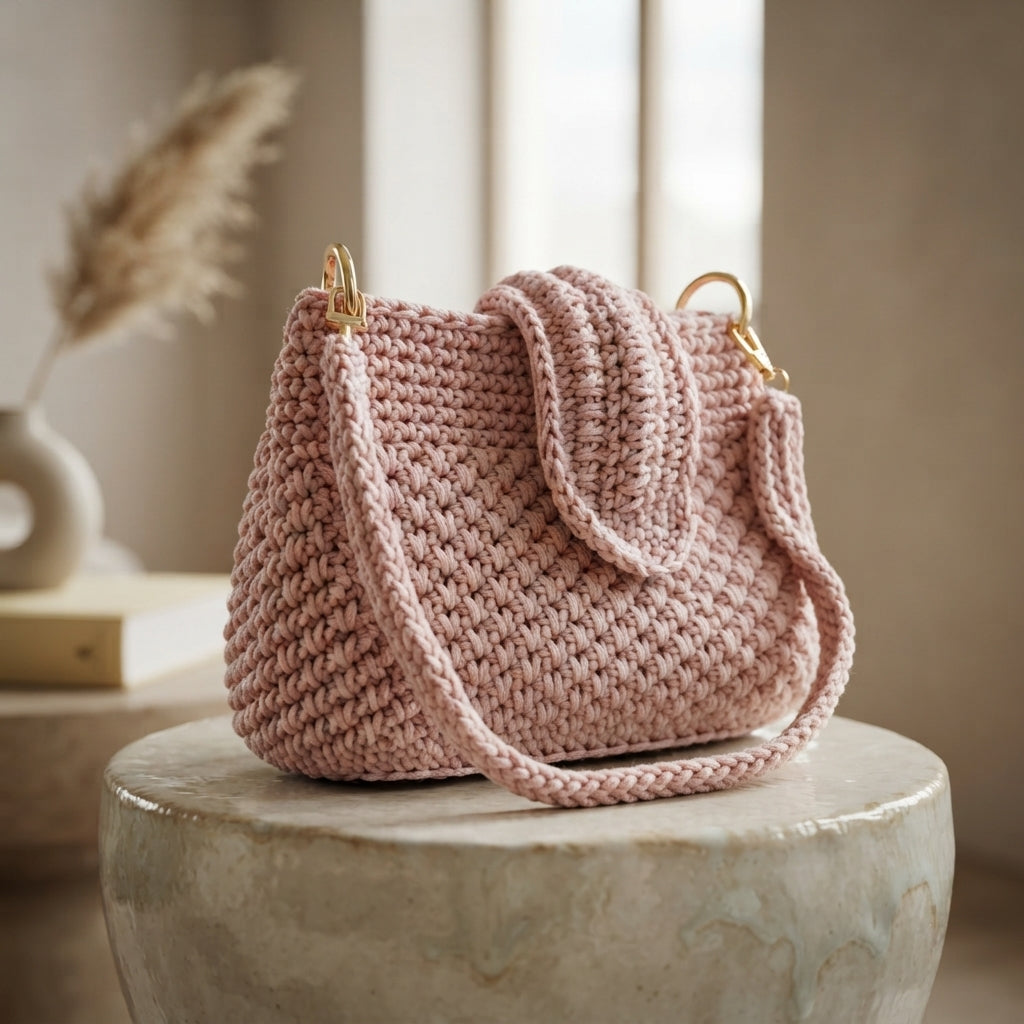 Hand Shoulder Shoulder Bag | Crochet Pattern PDF