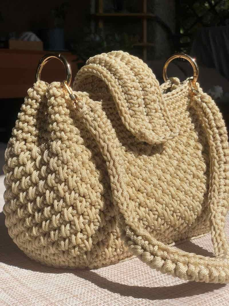 Hand Shoulder Shoulder Bag | Crochet Pattern PDF