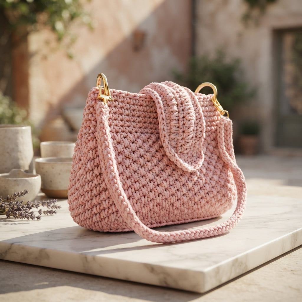 Hand Shoulder Shoulder Bag | Crochet Pattern PDF