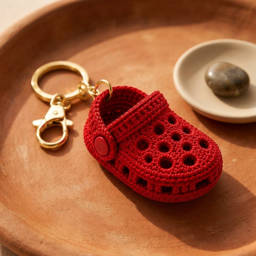 Pretty Keychain Charm | Handmade Crochet Pattern — Design 9