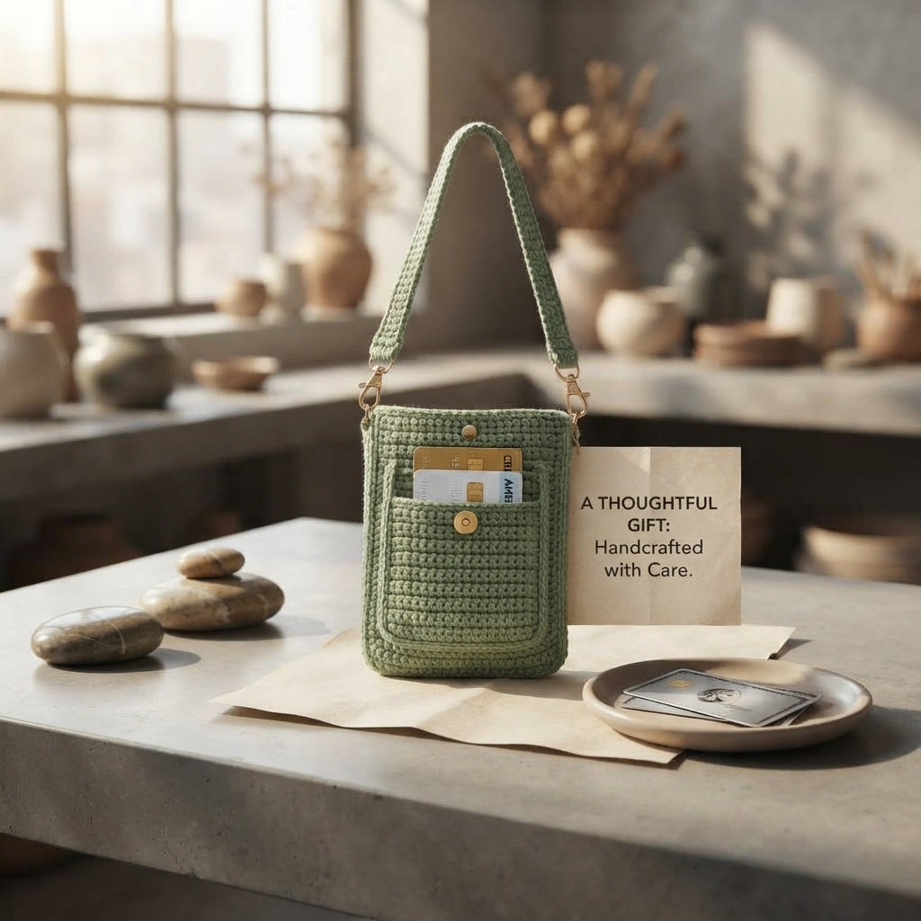 Purse Phone Bag Crossbody | Crochet Pattern PDF