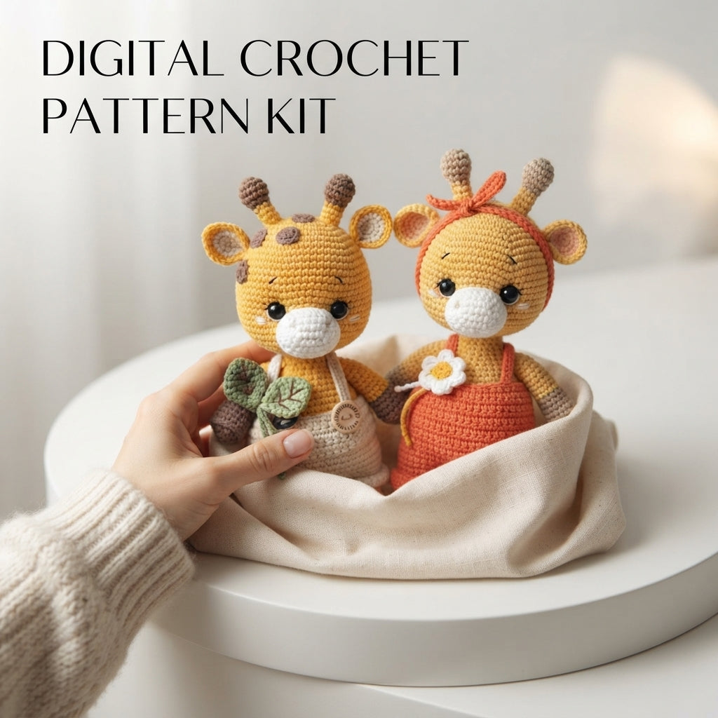 Amigurumi Giraffe | Crochet Pattern PDF