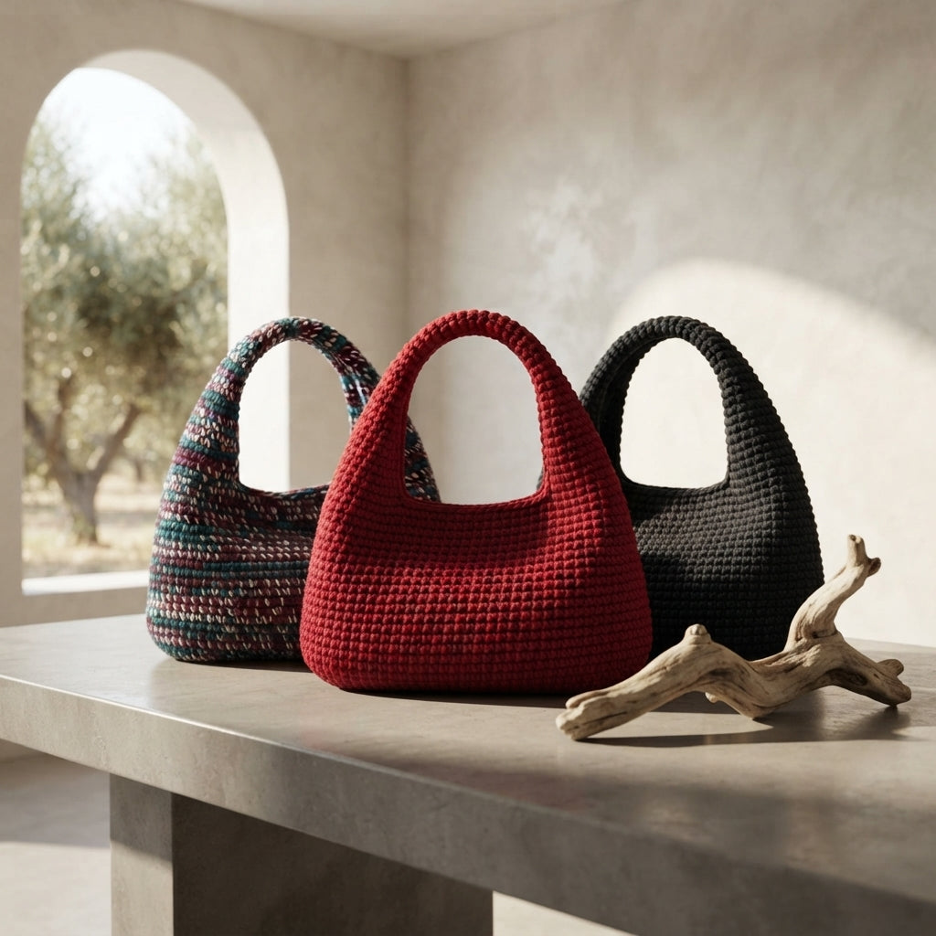 Purse Handbag Shoulder Bag V3 | Crochet Pattern PDF