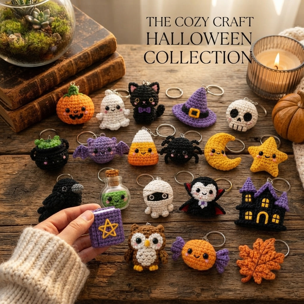 Enchanting Keychain Keyring | Amigurumi Guide PDF — Design 4
