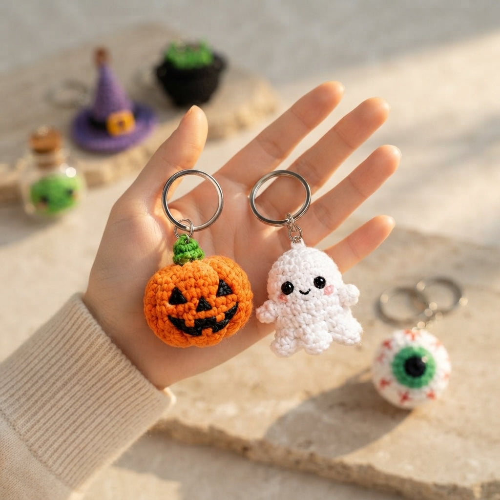 Enchanting Keychain Keyring | Amigurumi Guide PDF — Design 4