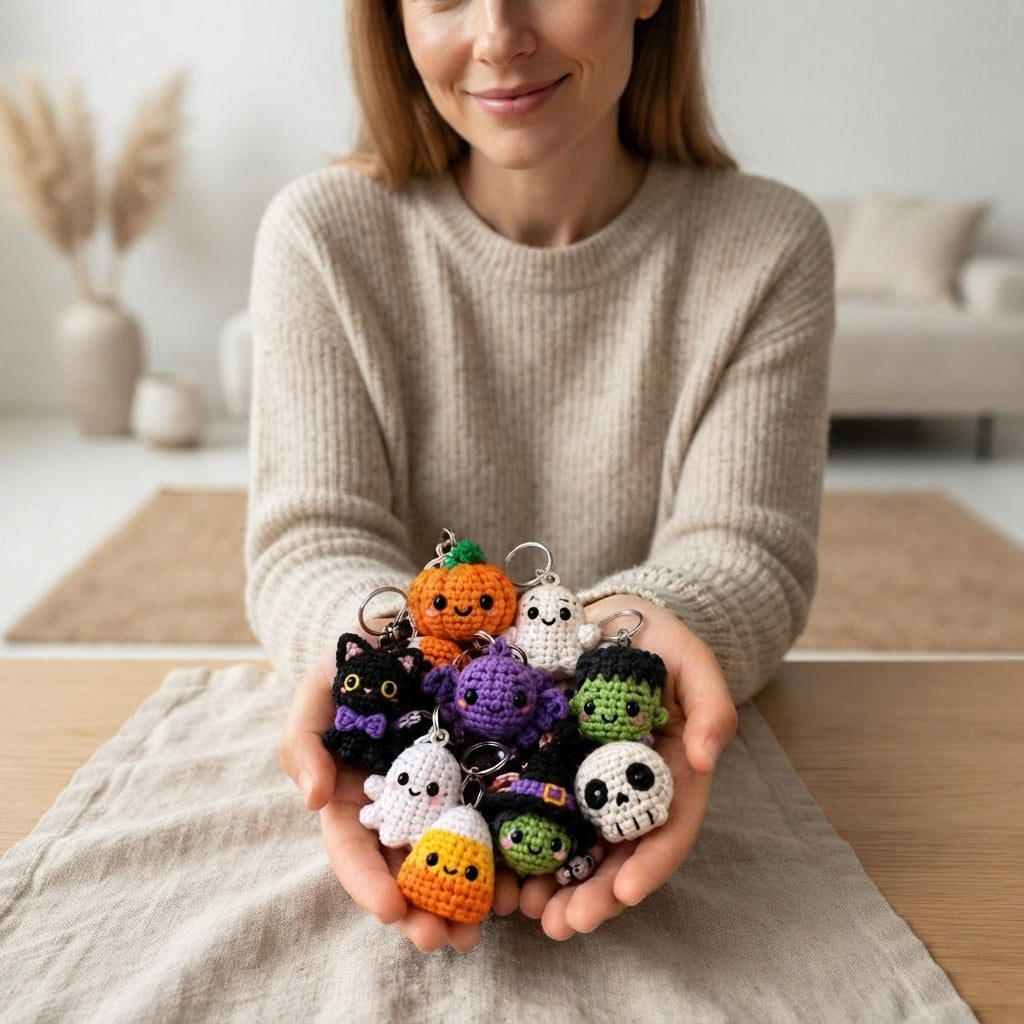 Enchanting Keychain Keyring | Amigurumi Guide PDF — Design 4
