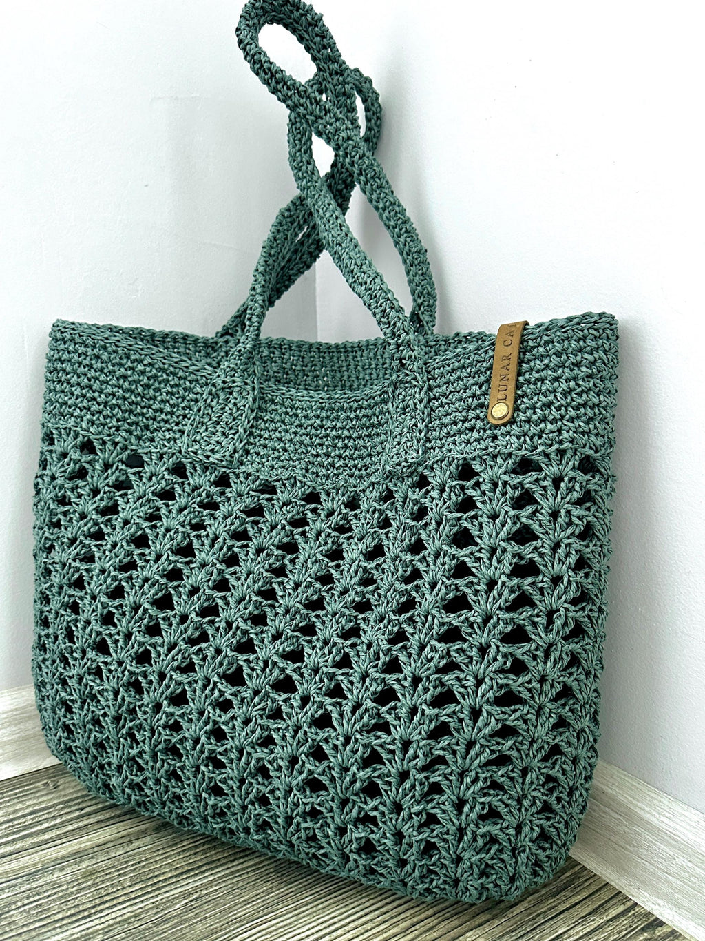Beach Bag Raffia Tote | Crochet Pattern PDF