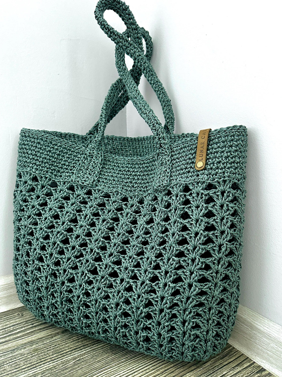 Beach Bag Raffia Tote | Crochet Pattern PDF