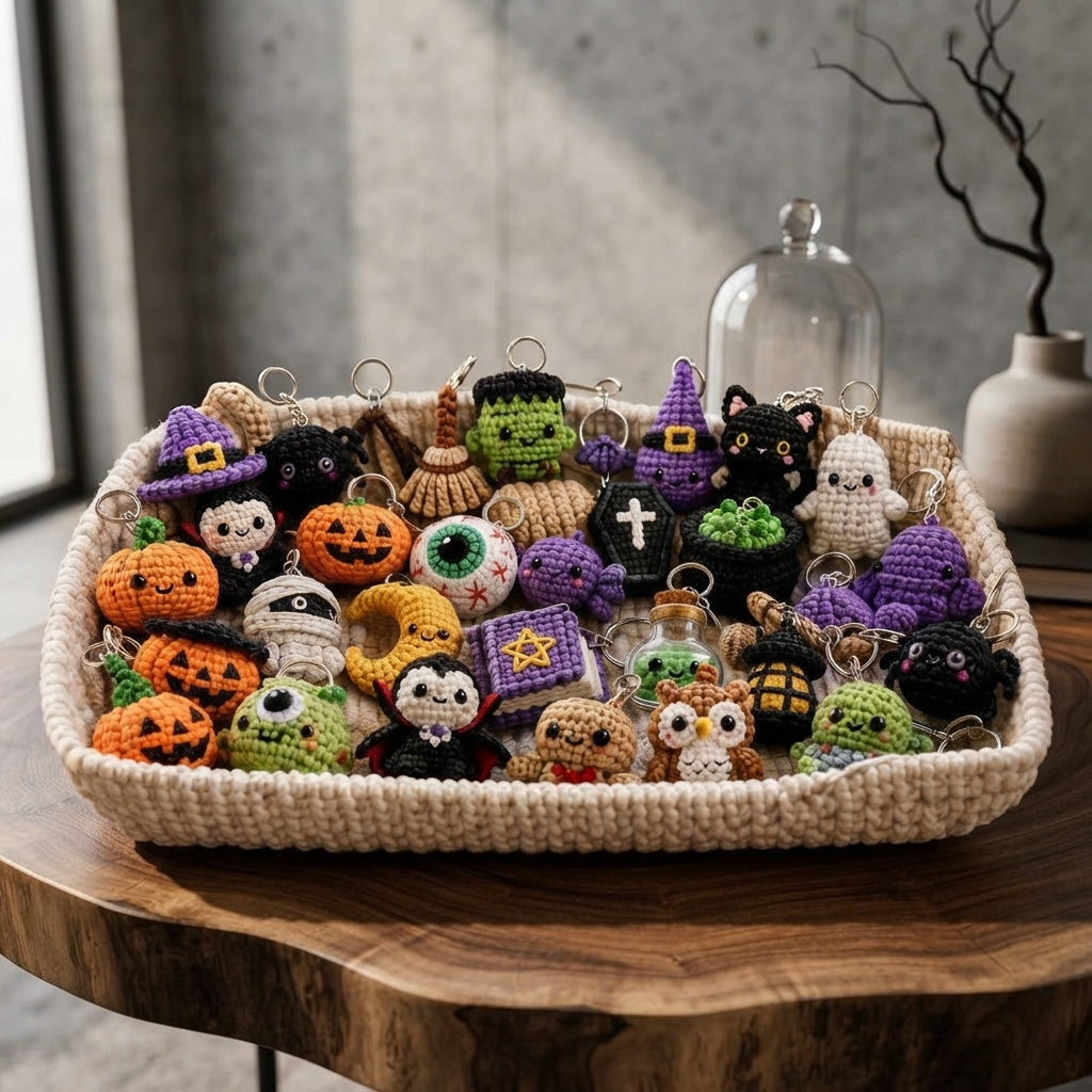 Enchanting Keychain Keyring | Amigurumi Guide PDF — Design 4