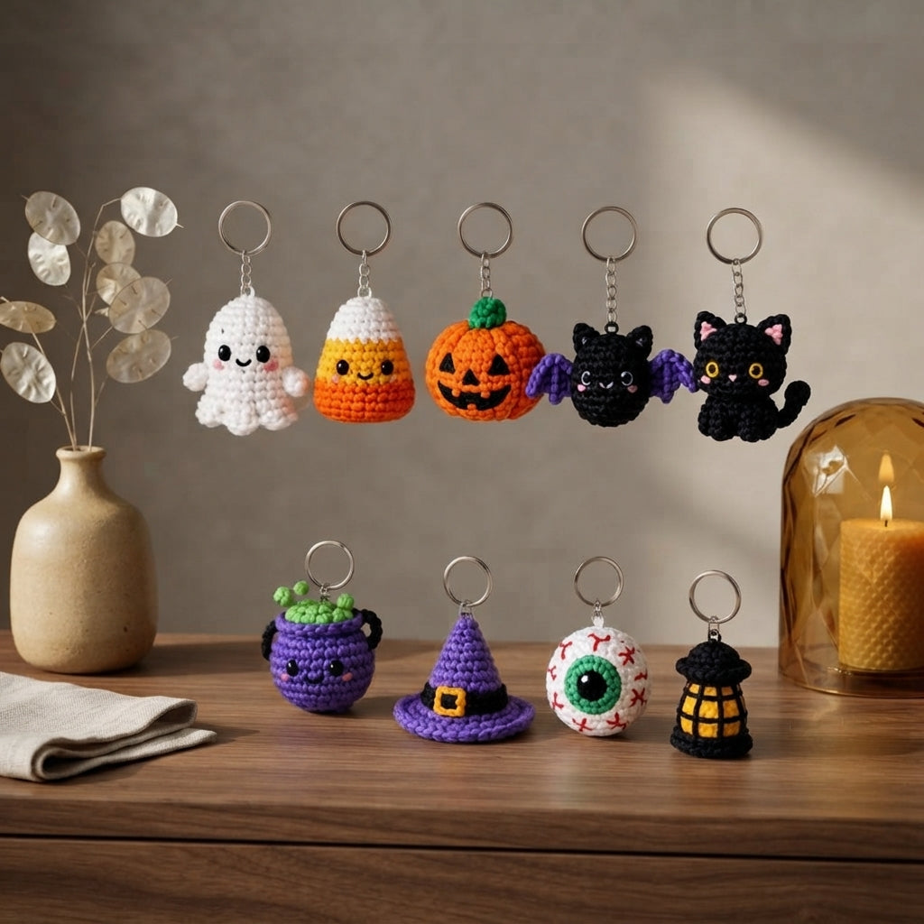 Enchanting Keychain Keyring | Amigurumi Guide PDF — Design 4