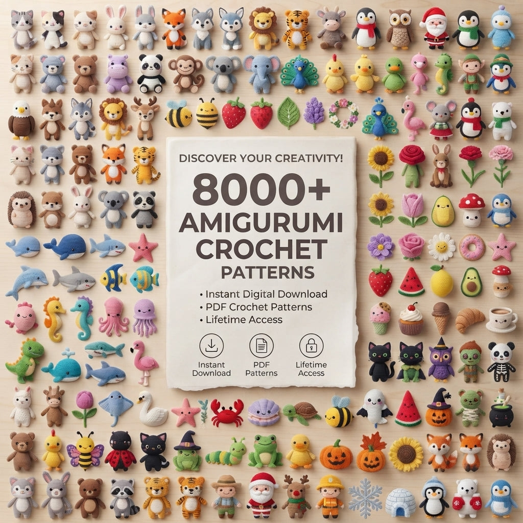 Complete Crochet Collection | 8000+ Amigurumi Patterns