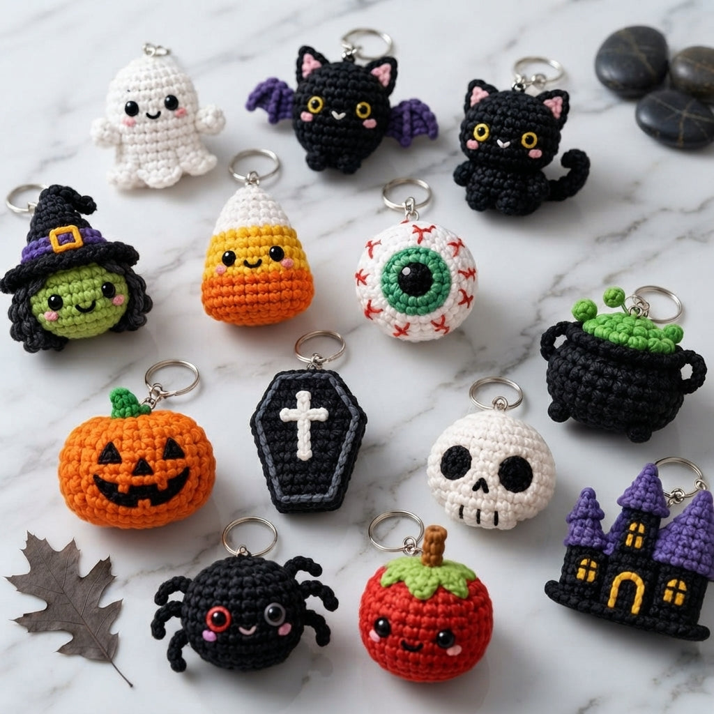 Enchanting Keychain Keyring | Amigurumi Guide PDF — Design 4
