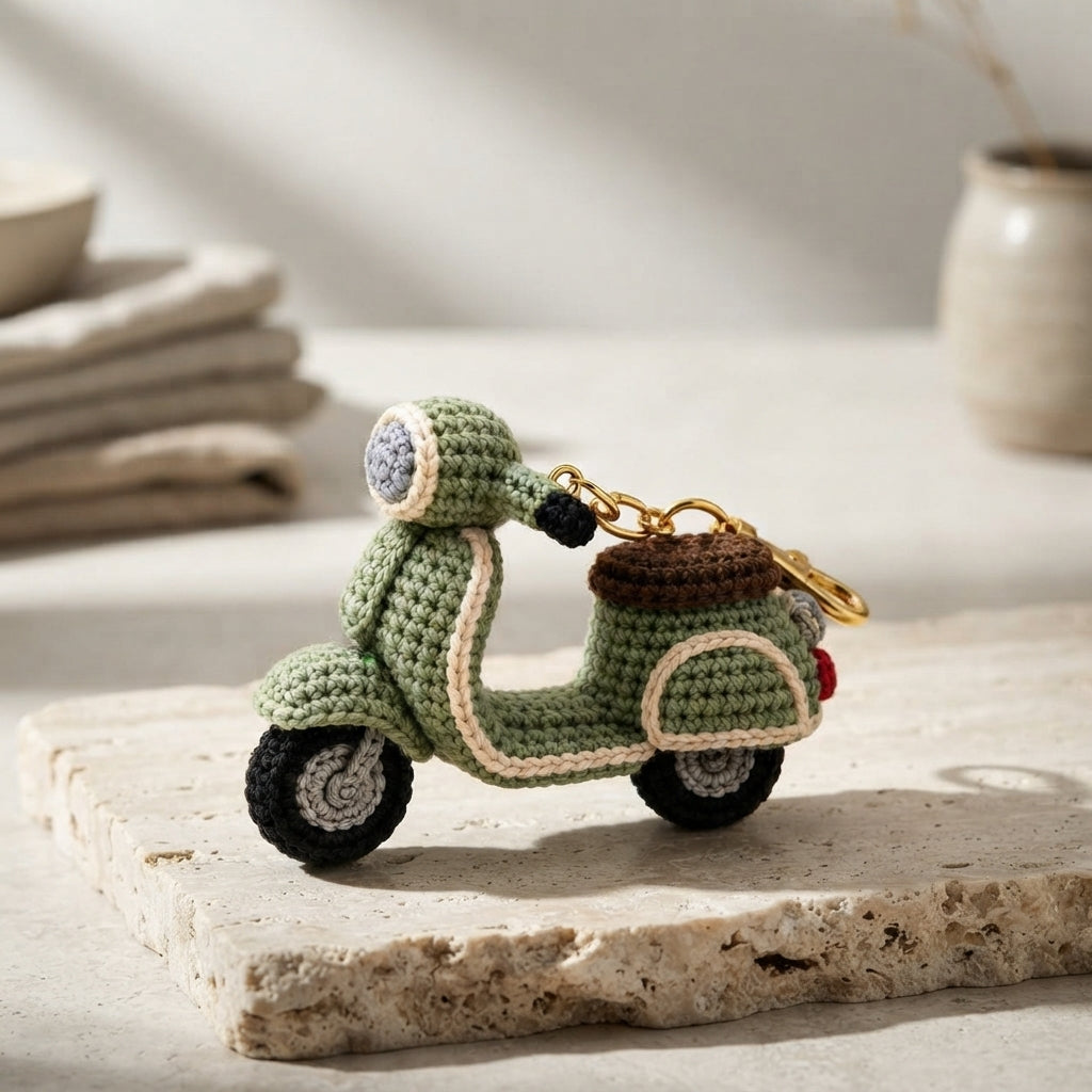 Unique Bag Charm Charm | Crochet Keychain Pattern — Design 3