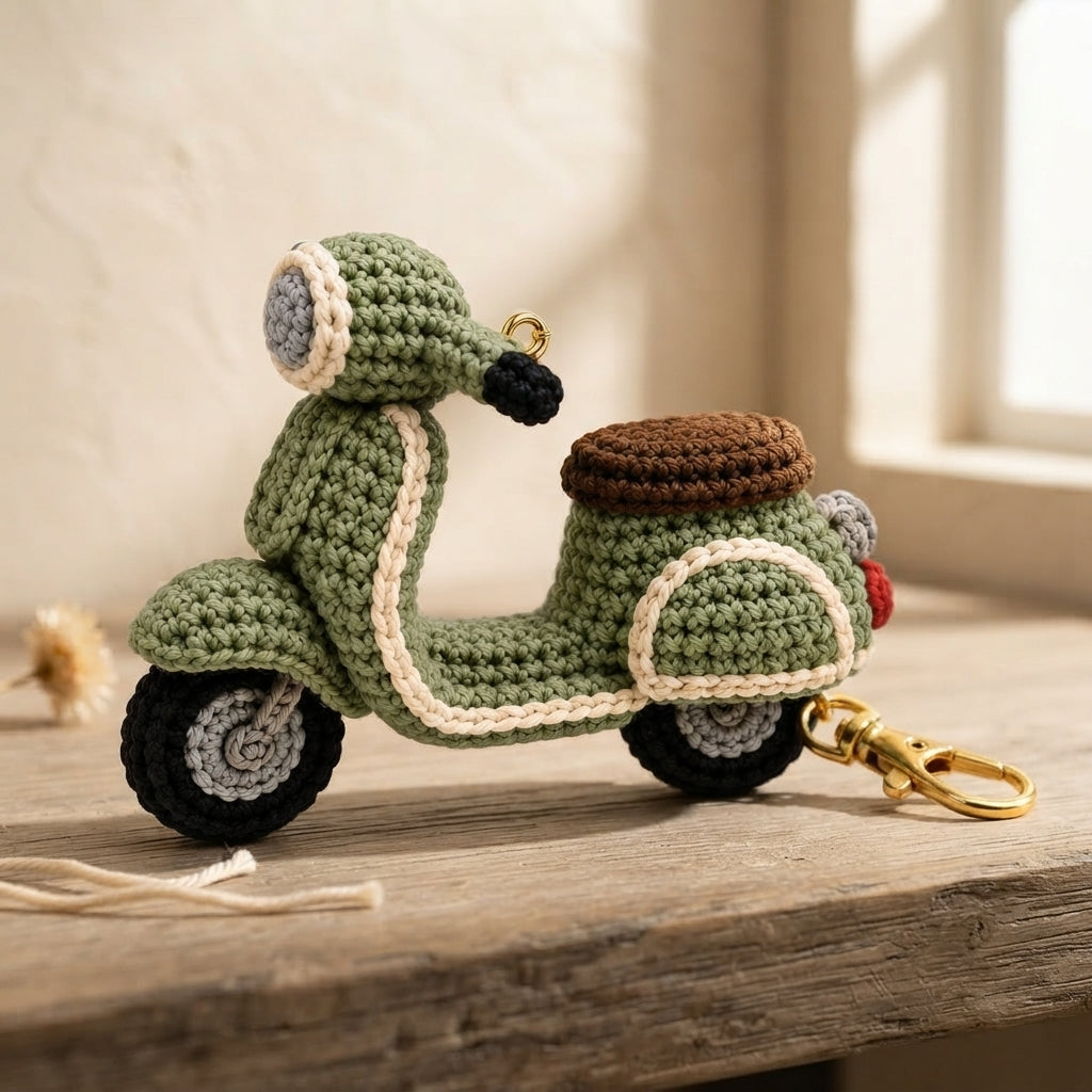 Unique Bag Charm Charm | Crochet Keychain Pattern — Design 3