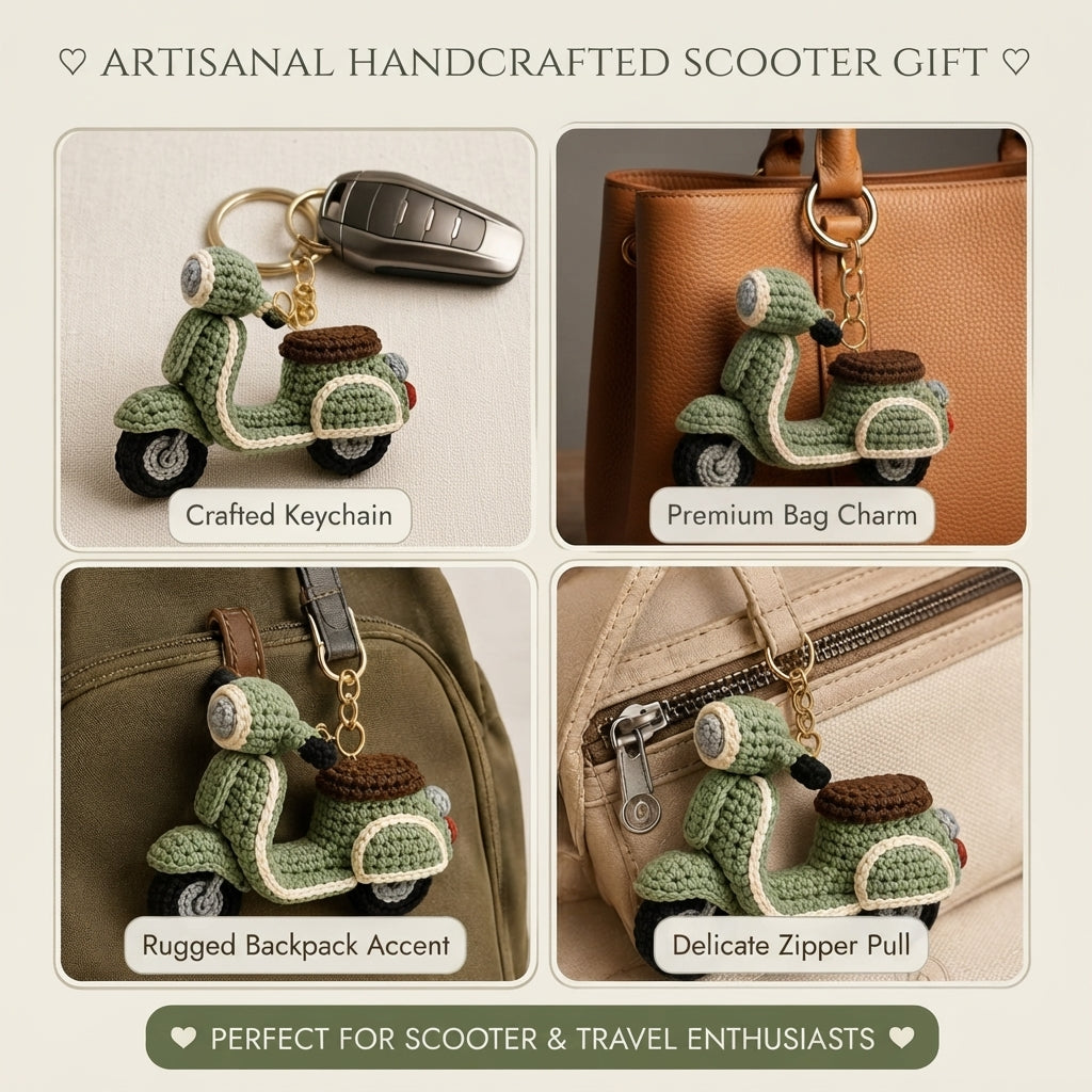 Unique Bag Charm Charm | Crochet Keychain Pattern — Design 3