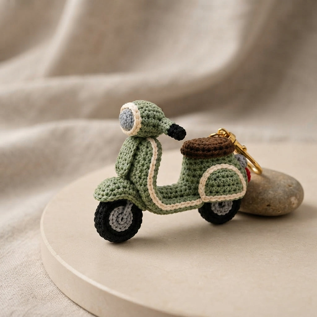 Unique Bag Charm Charm | Crochet Keychain Pattern — Design 3