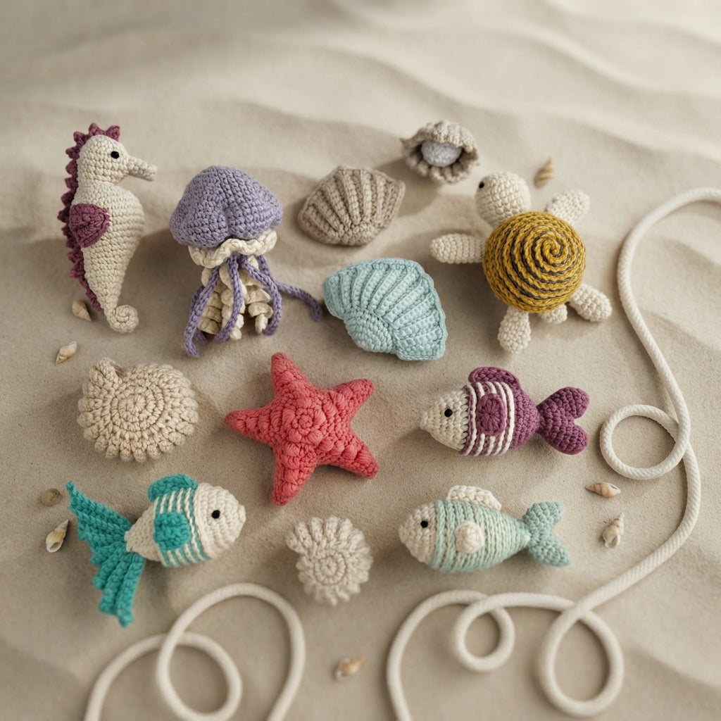 Premium 12+ Mini Charms | Amigurumi Pattern Pack