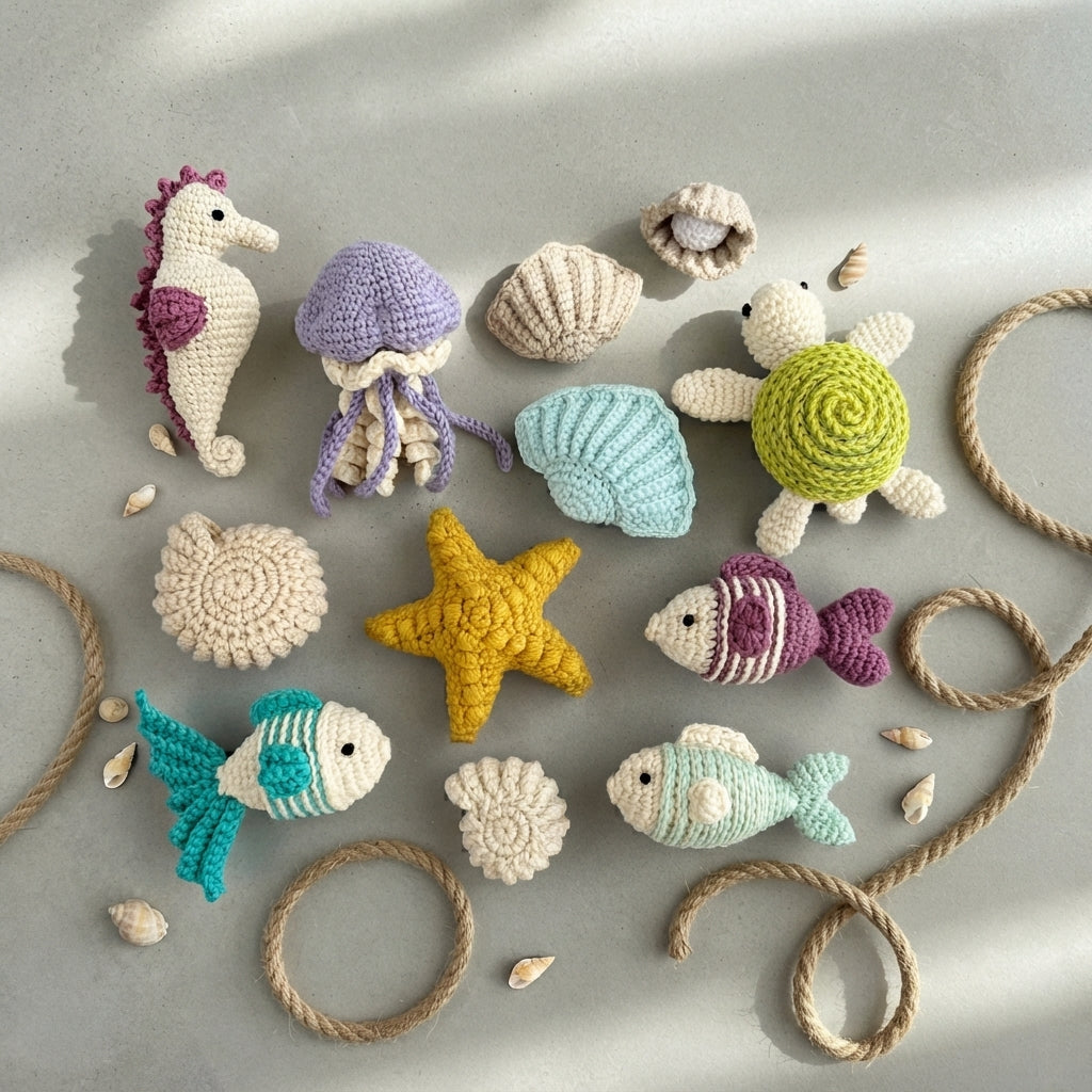 Premium 12+ Mini Charms | Amigurumi Pattern Pack