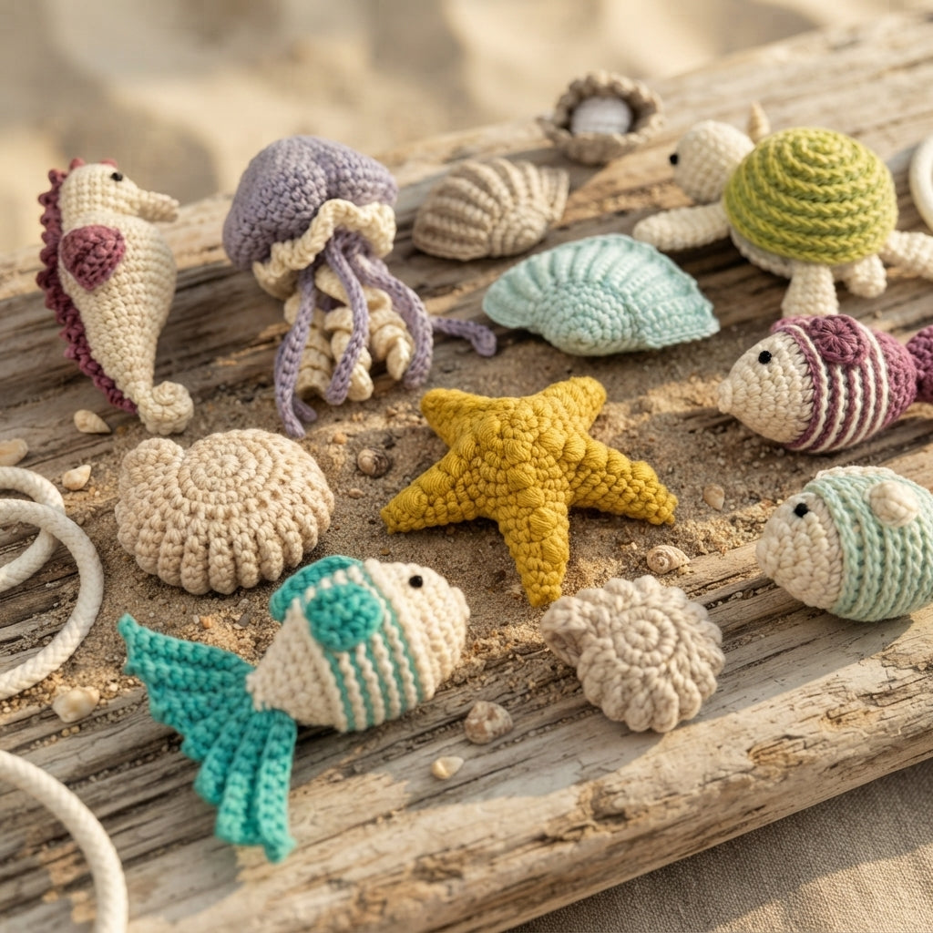 Premium 12+ Mini Charms | Amigurumi Pattern Pack