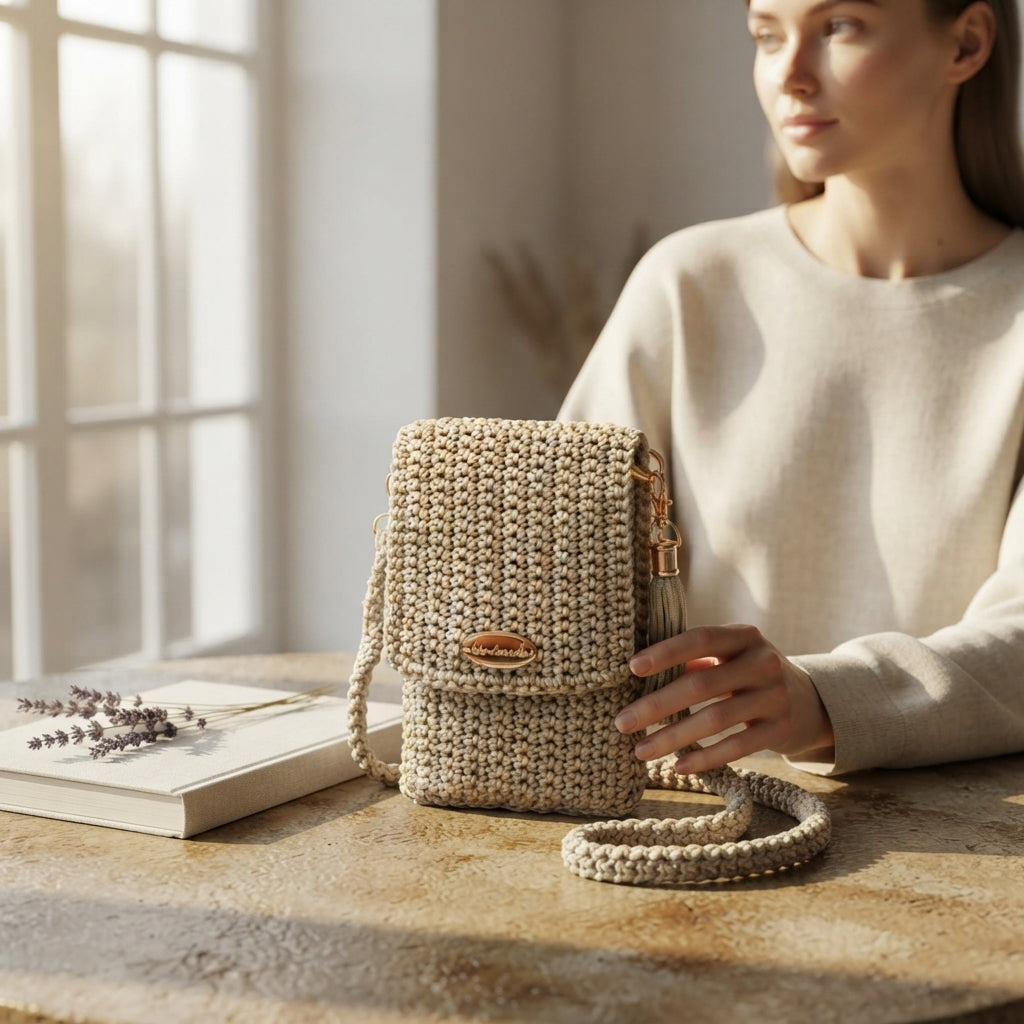Crossbody Purse Tote | Crochet Pattern PDF