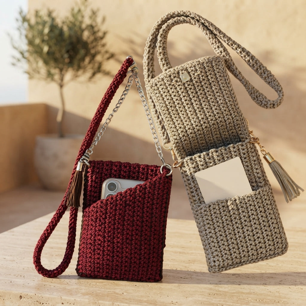 Crossbody Purse Tote | Crochet Pattern PDF