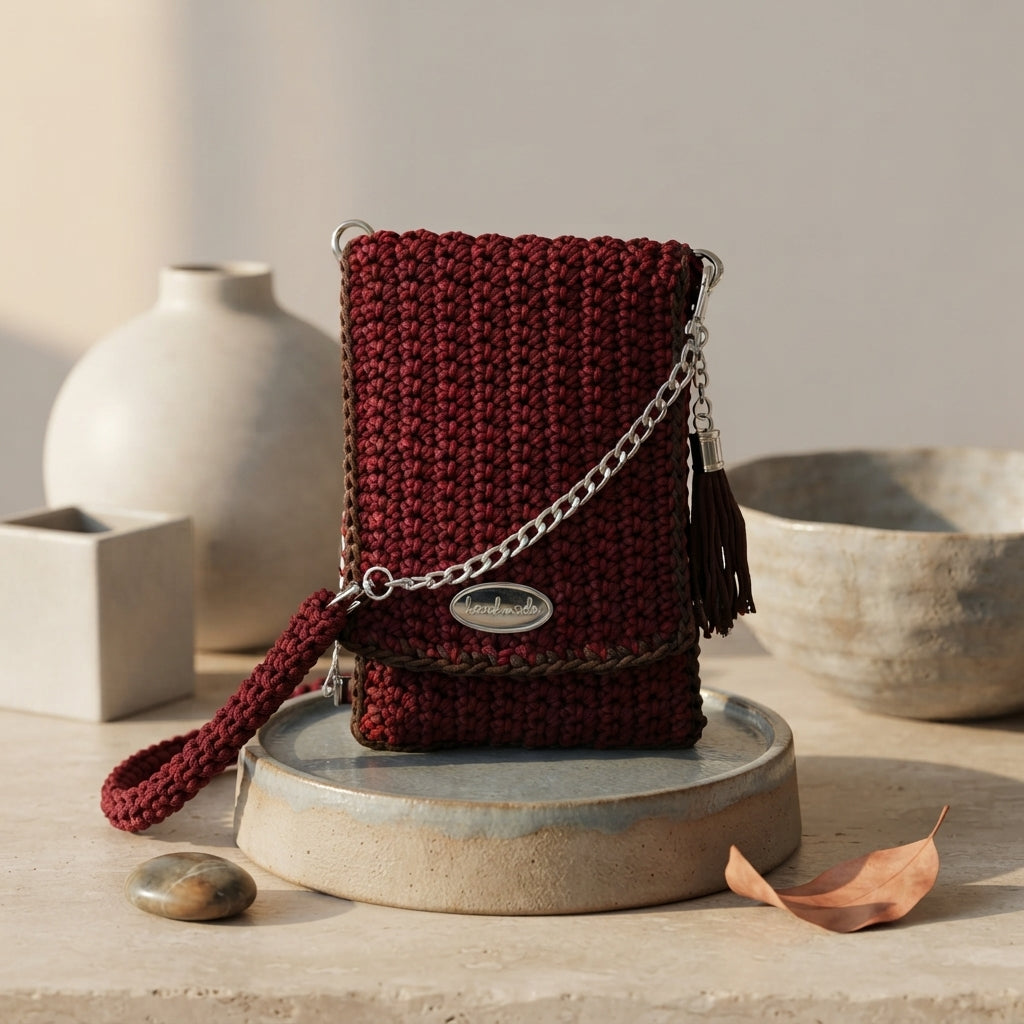 Crossbody Purse Tote | Crochet Pattern PDF