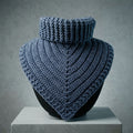 Mica Textured Triangle Cowl | Crochet Pattern PDF