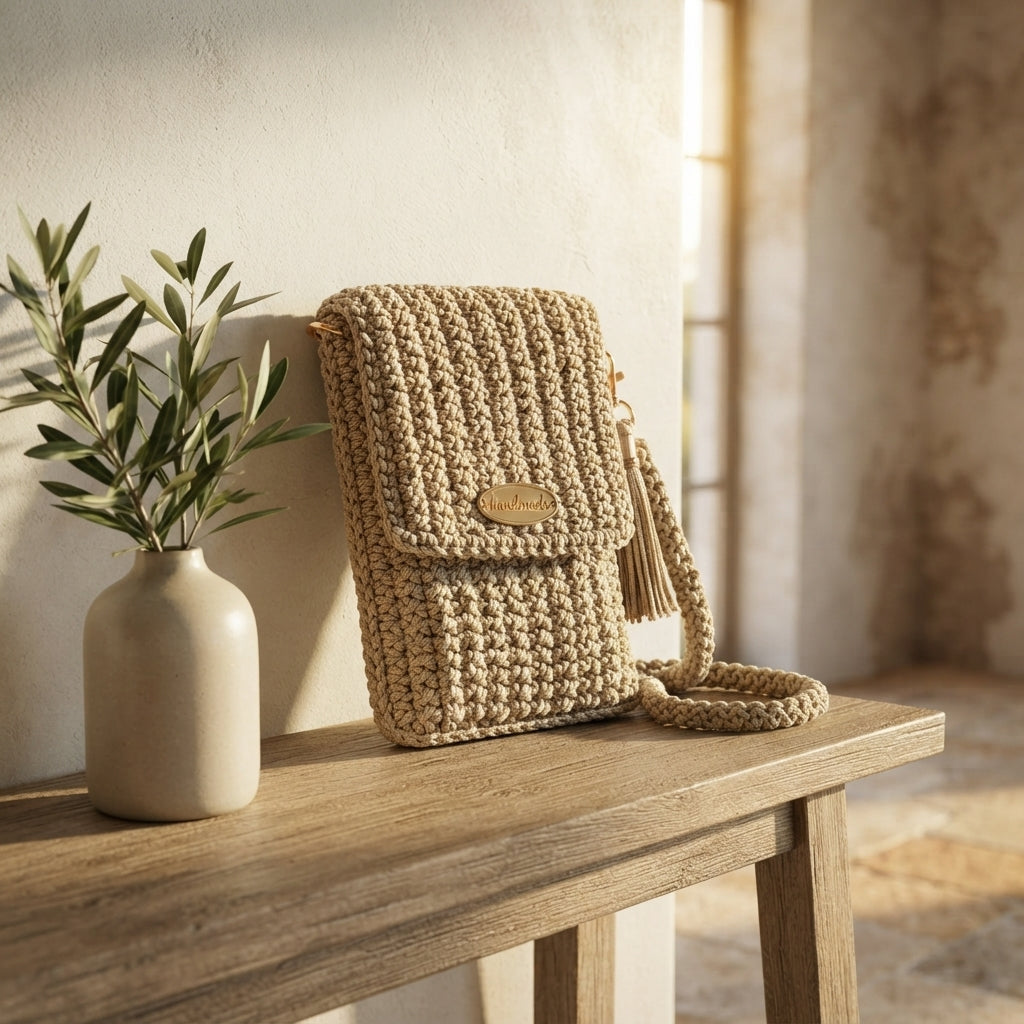 Crossbody Purse Tote | Crochet Pattern PDF