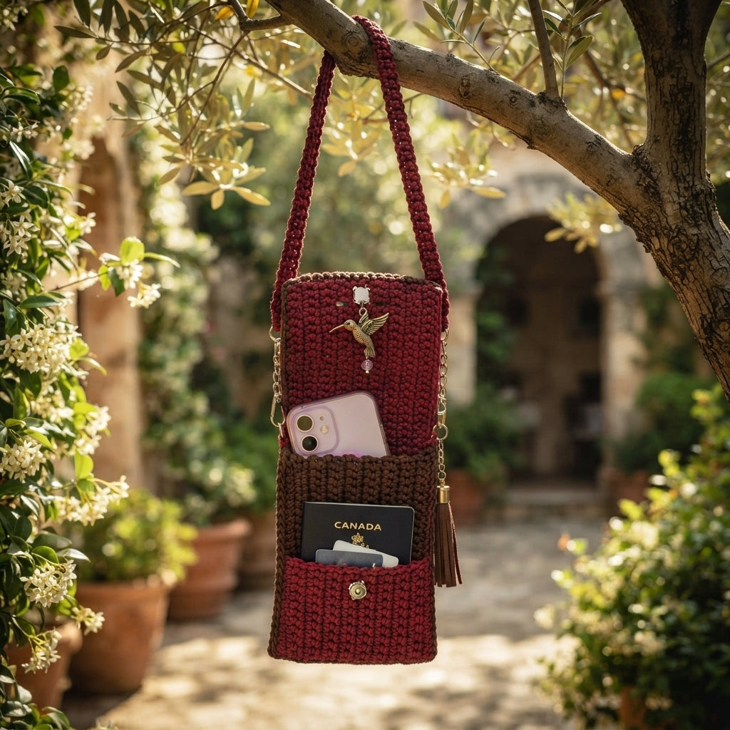 Crossbody Purse Tote | Crochet Pattern PDF