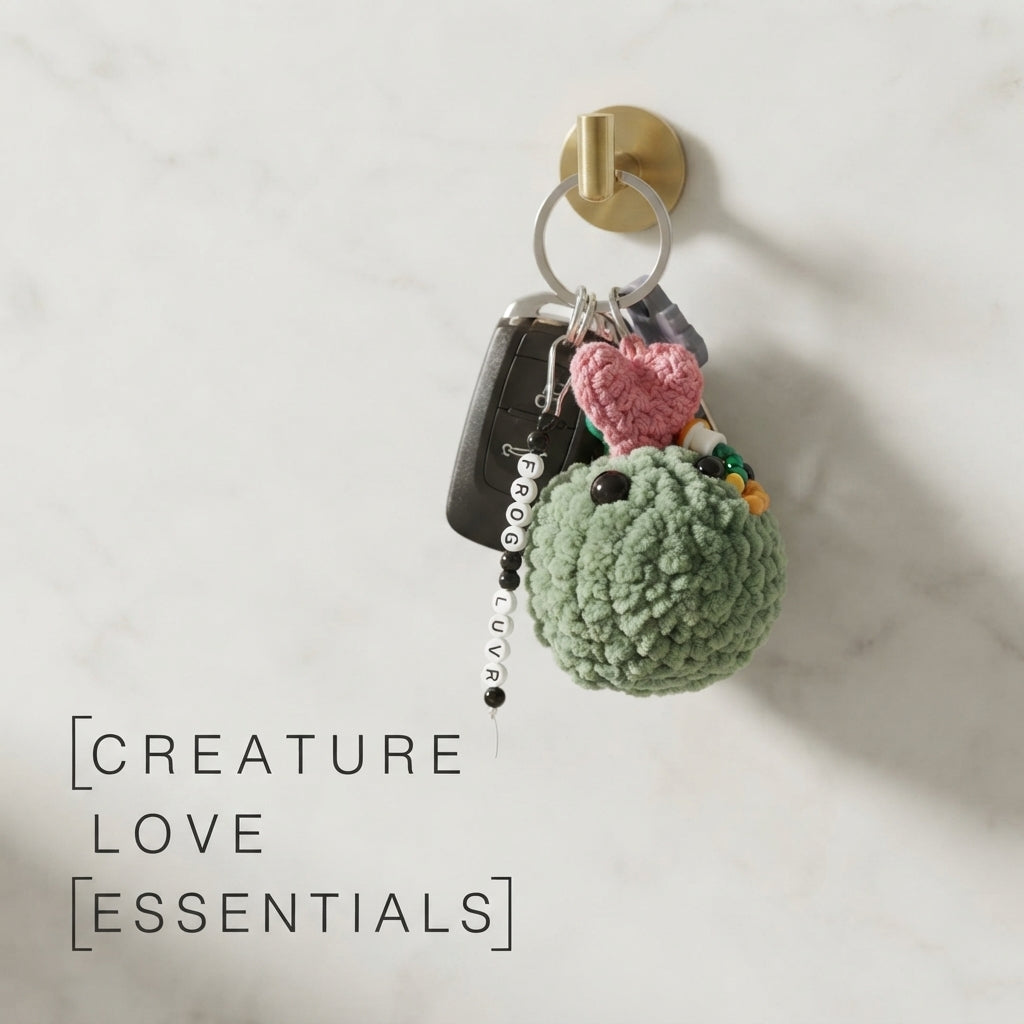 Cute Keychain Keyring | Amigurumi PDF Guide — Design 10