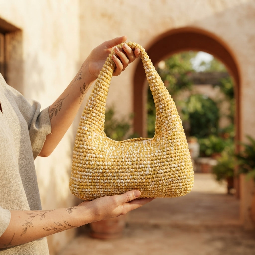 Purse Handbag Shoulder Bag V4 | Crochet Pattern PDF