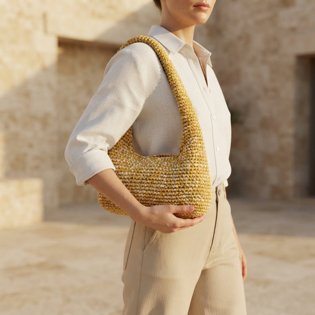Purse Handbag Shoulder Bag V4 | Crochet Pattern PDF