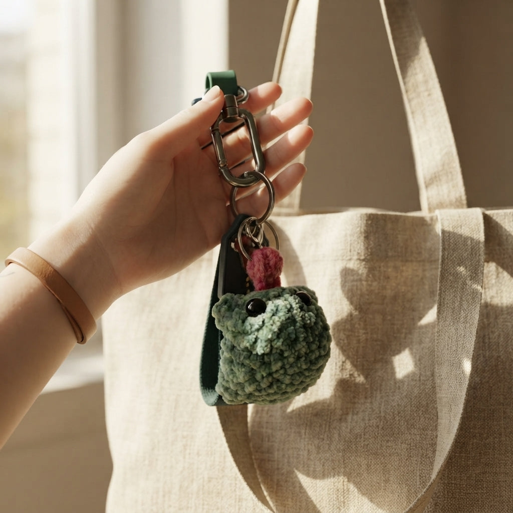 Cute Keychain Keyring | Amigurumi PDF Guide — Design 10