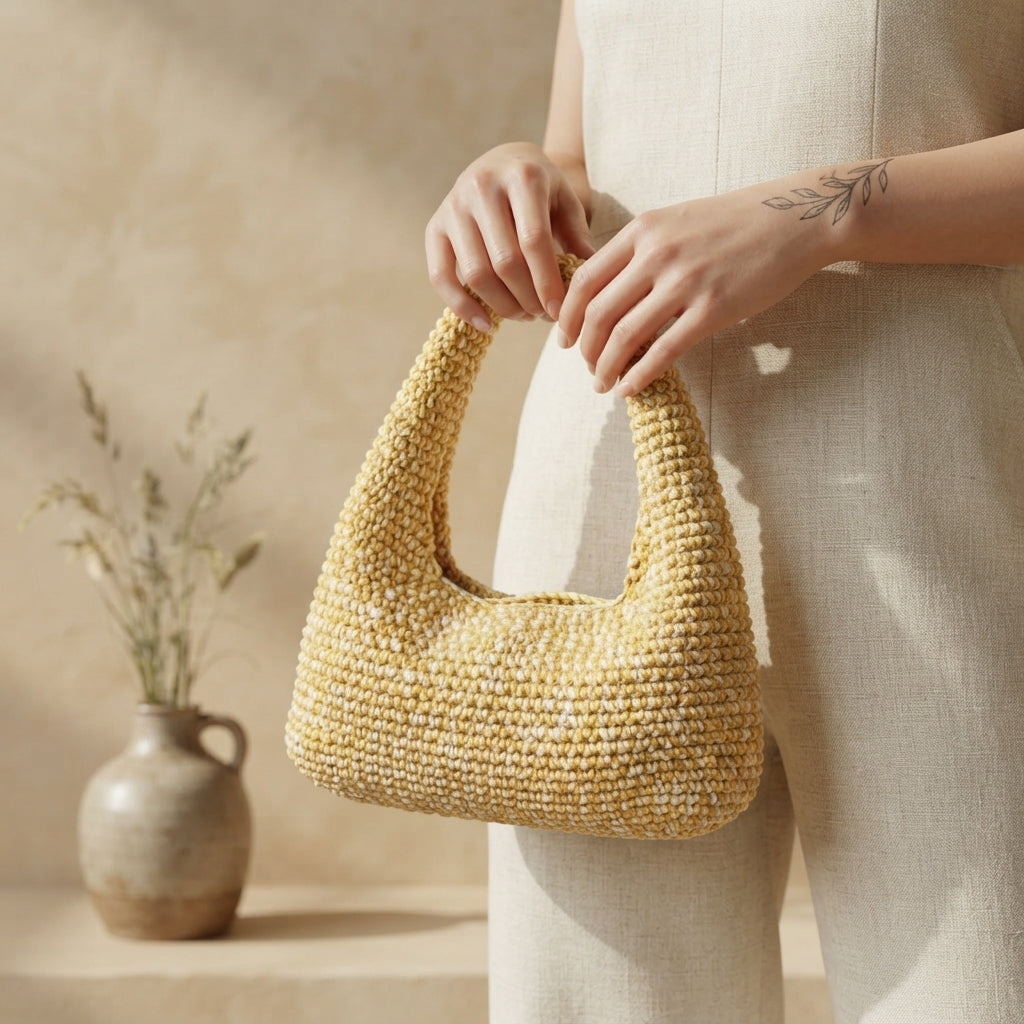 Purse Handbag Shoulder Bag V4 | Crochet Pattern PDF