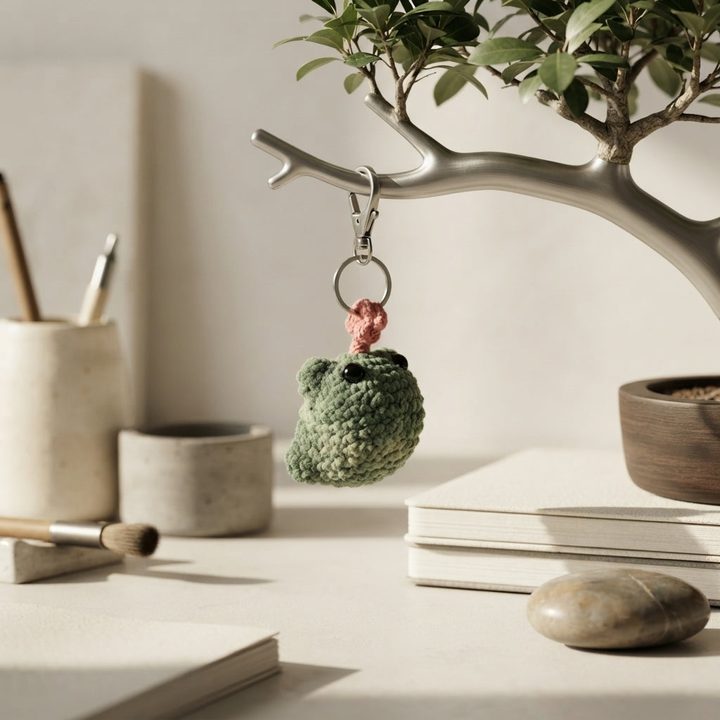 Cute Keychain Keyring | Amigurumi PDF Guide — Design 10