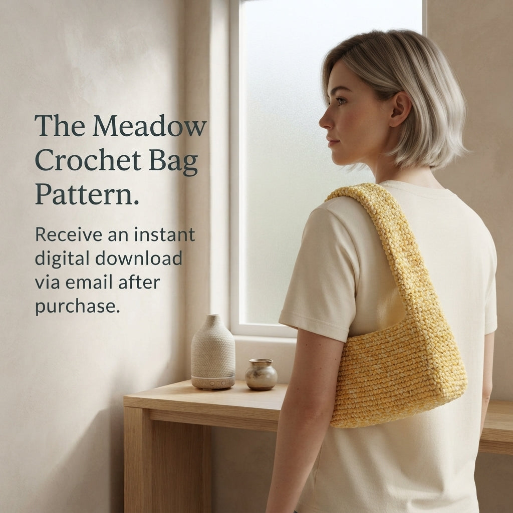 Purse Handbag Shoulder Bag V4 | Crochet Pattern PDF