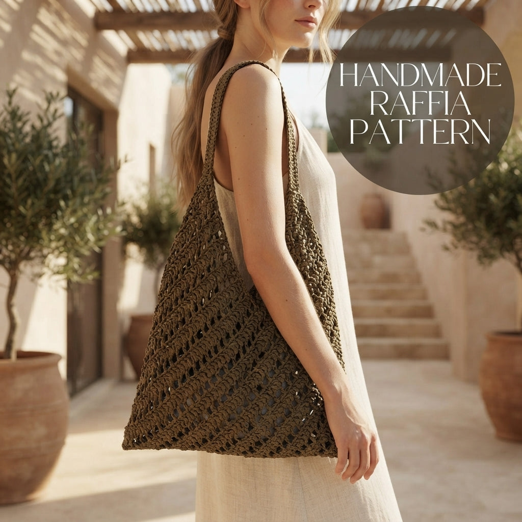 Raffia Tote V4 | Crochet Pattern PDF