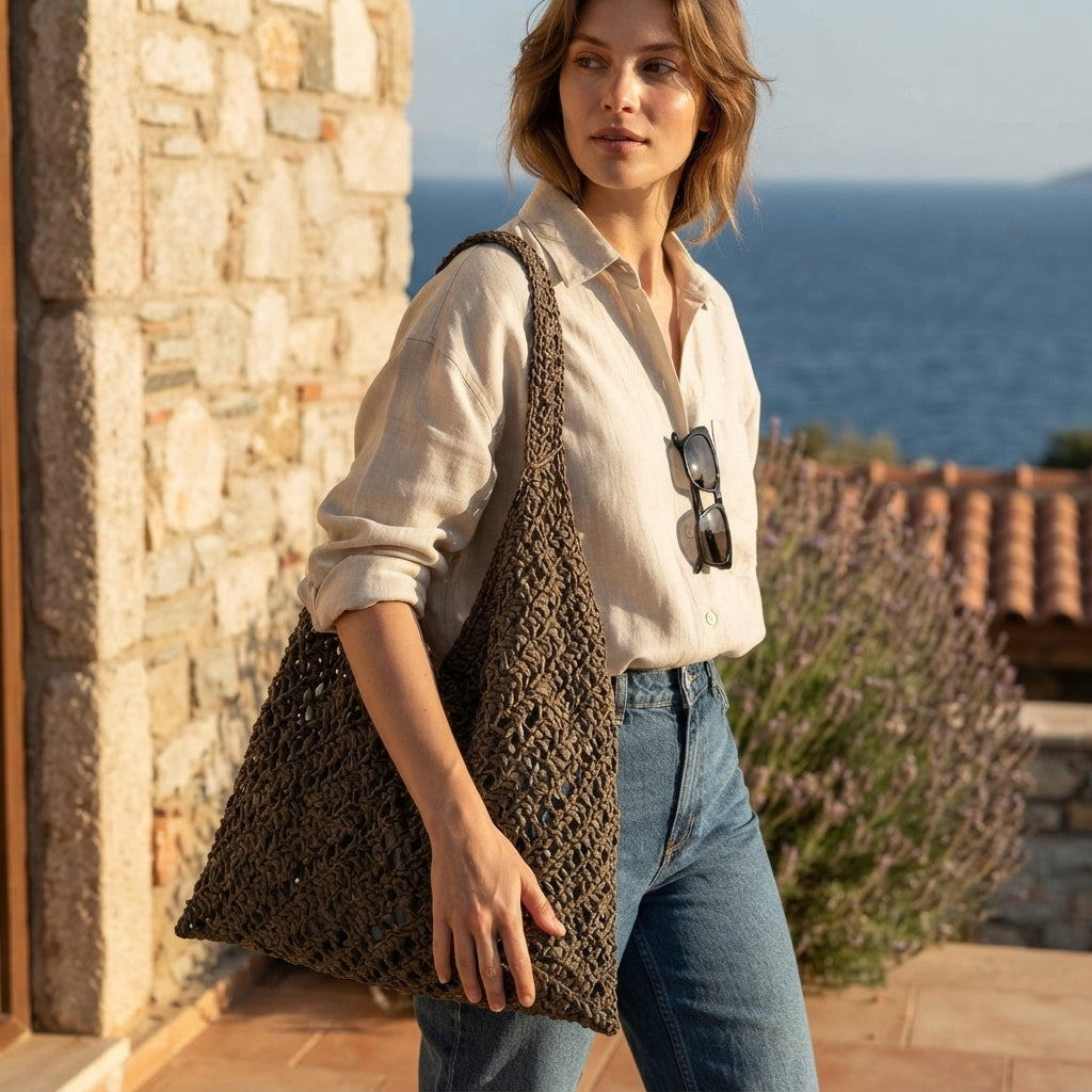 Raffia Tote V4 | Crochet Pattern PDF