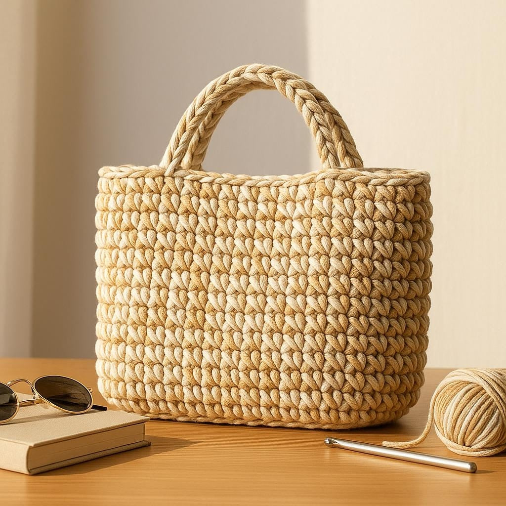 Purse Handbag Tote V8 | Crochet Pattern PDF