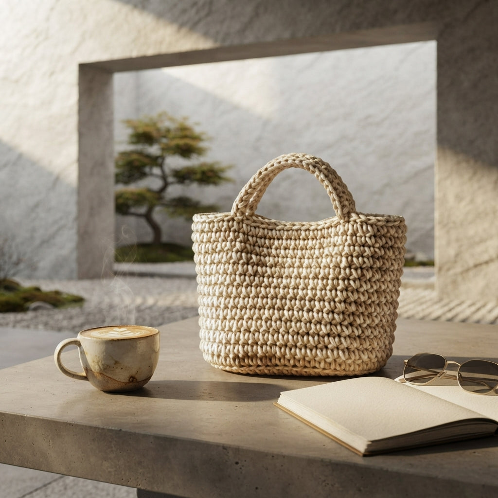 Purse Handbag Tote V8 | Crochet Pattern PDF