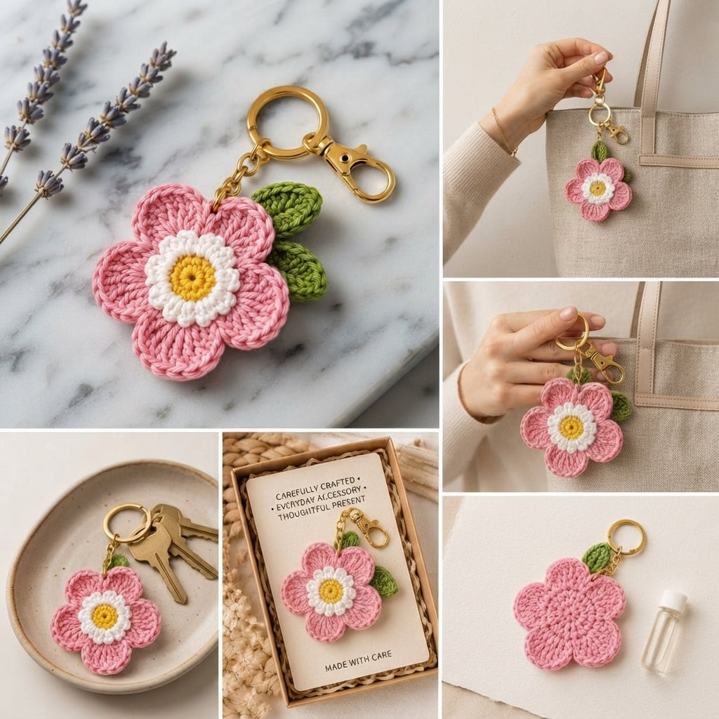 Lovely Keychain Accessory | Crochet PDF Pattern — Design 13