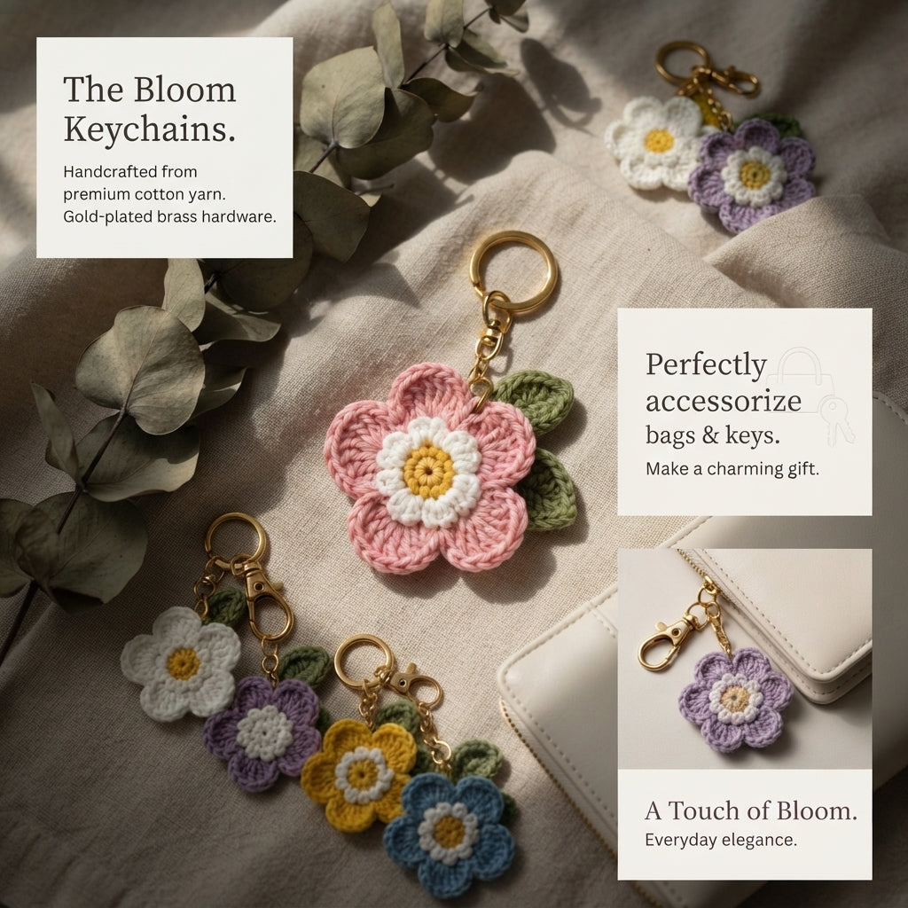Lovely Keychain Accessory | Crochet PDF Pattern — Design 13