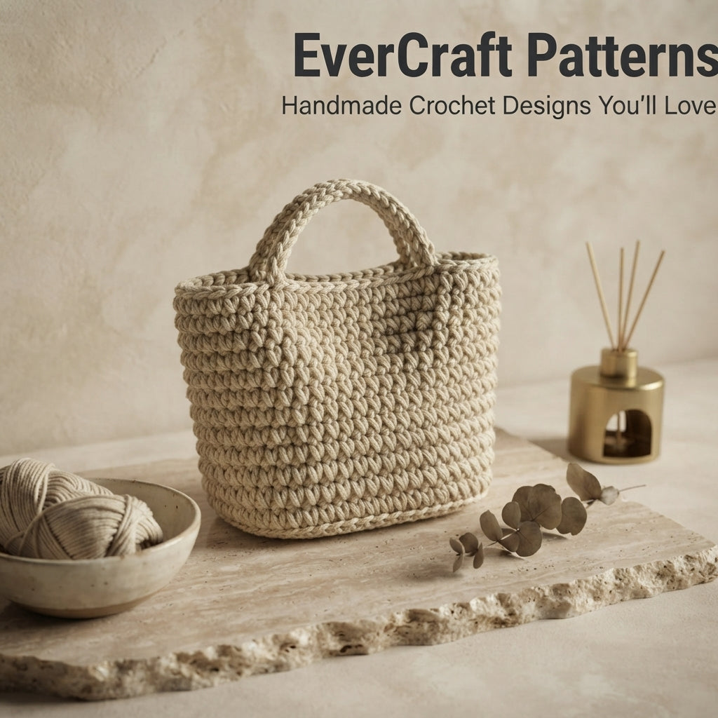 Purse Handbag Tote V8 | Crochet Pattern PDF