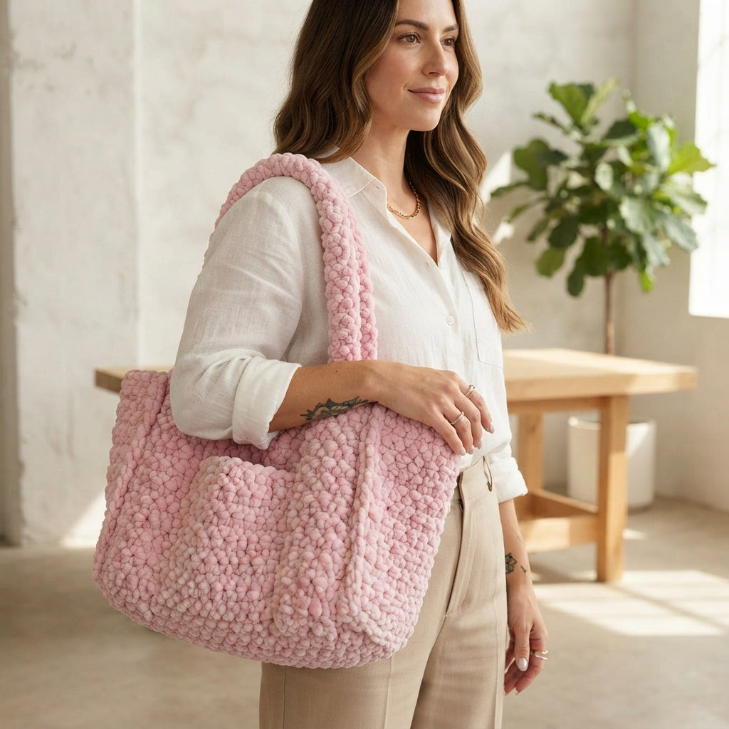 Market Bag Beach Bag Tote | Crochet Pattern PDF