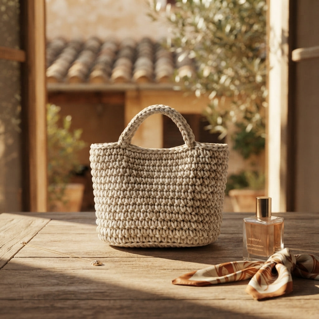 Purse Handbag Tote V8 | Crochet Pattern PDF