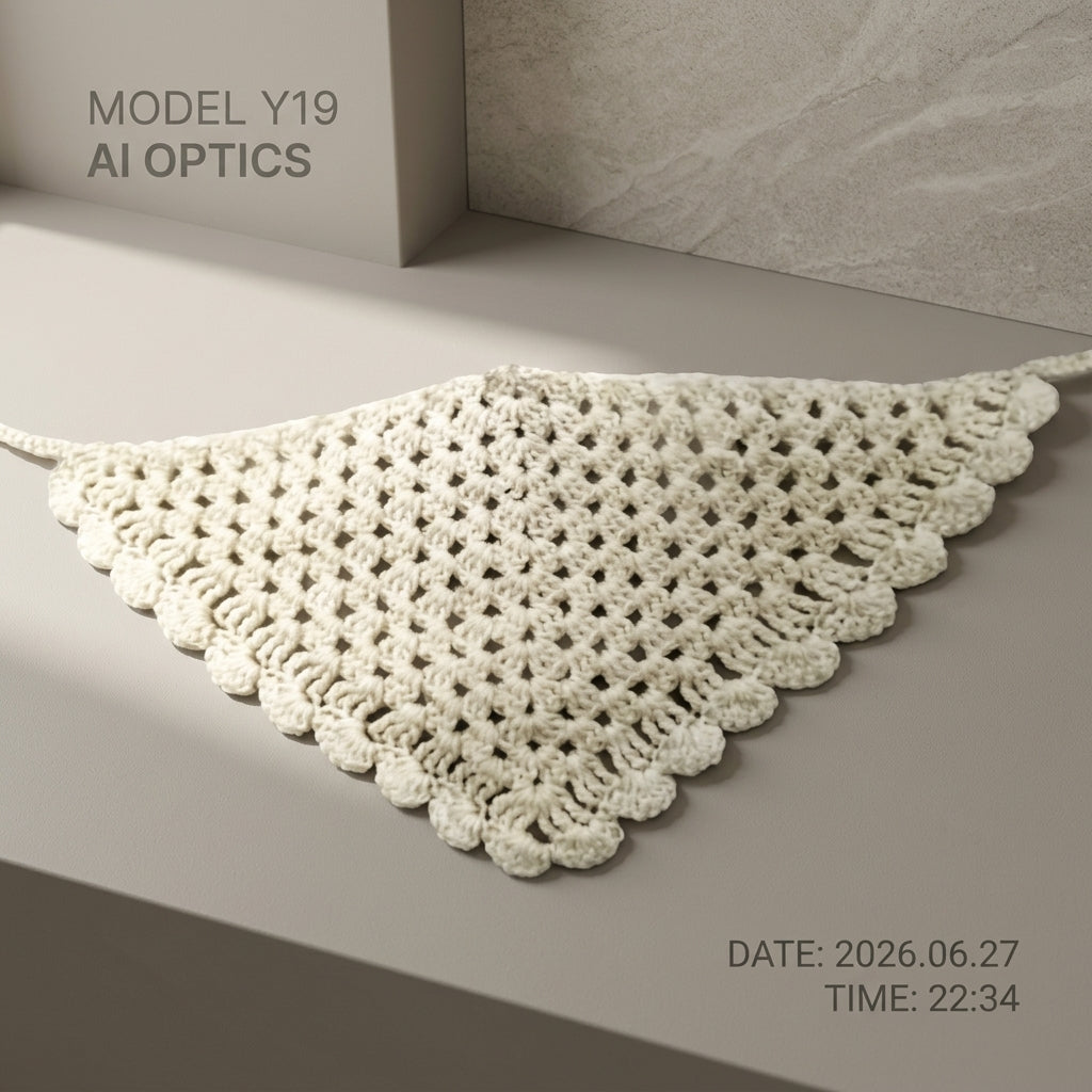 Granny Stitch Scalloped Edge Headband | Crochet Pattern PDF